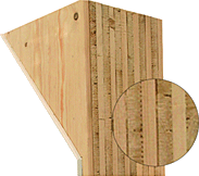 Технология изготовления MHM (Massiv - Holz - Mauer) массивных деревянных панелей