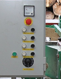 электрошкаф станка для переработки горбыля MEBOR KR-15