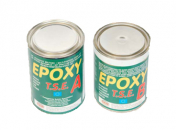 Клей-мастика EPOXY A+B густая эпоксидная