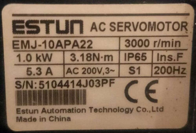 �������������� ESTUN EMJ-10APA22