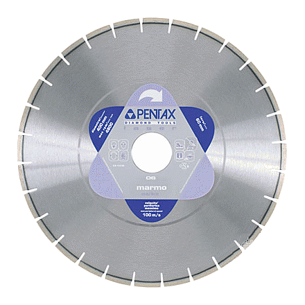 Алмазный диск для пиления мрамора Pentax 06