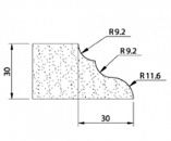      Q30 r9.2+9.2+11.6 Ghines