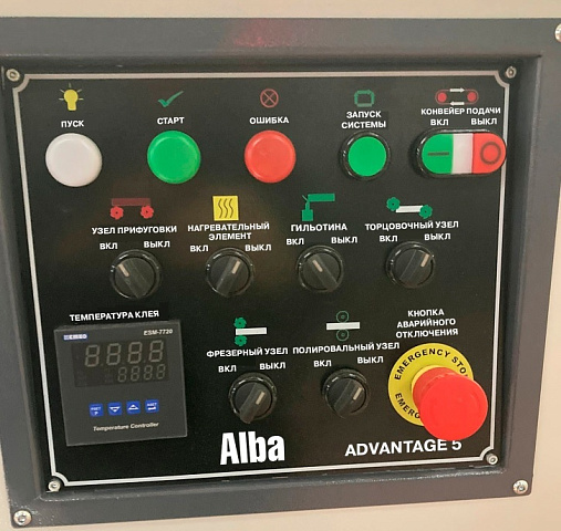 Автоматический кромкооблицовочный станок Alba Advantage 5 Ultra