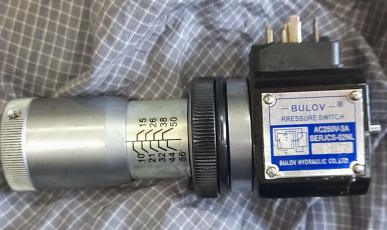 Реле давления SERJCS-02NL  AC250V 3A