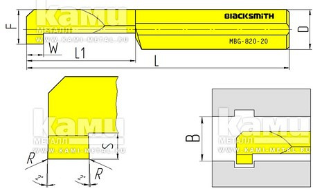     Blacksmith MBG  MBG-715-15