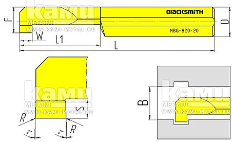     Blacksmith MBG  MBG-1015-25