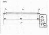 ����� �������� ������� L=1380��/1170�� ��� QX-12