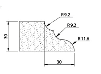      Q30 Ghines  r9,2+9,2+11,6