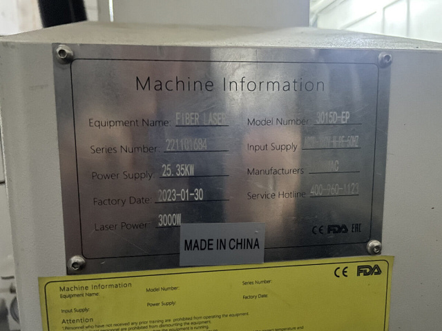     IRONMAC 3015D-EP 3000W (Raycus) 